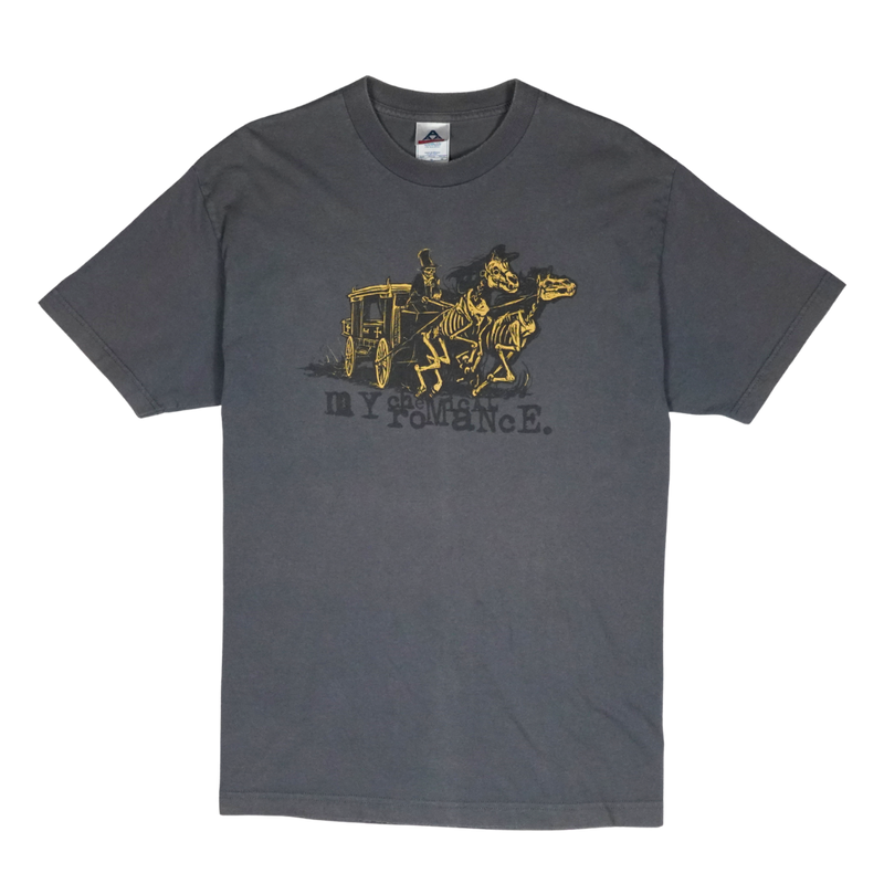 2000s My Chemical Romance Skeleton Hearse Tee