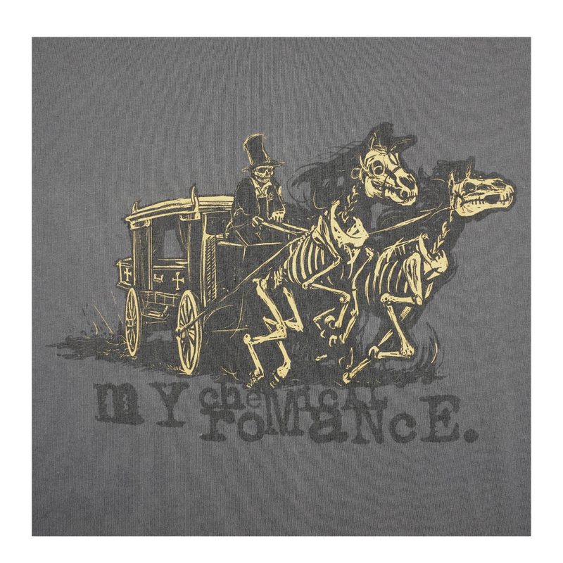 2000s My Chemical Romance Skeleton Hearse Tee