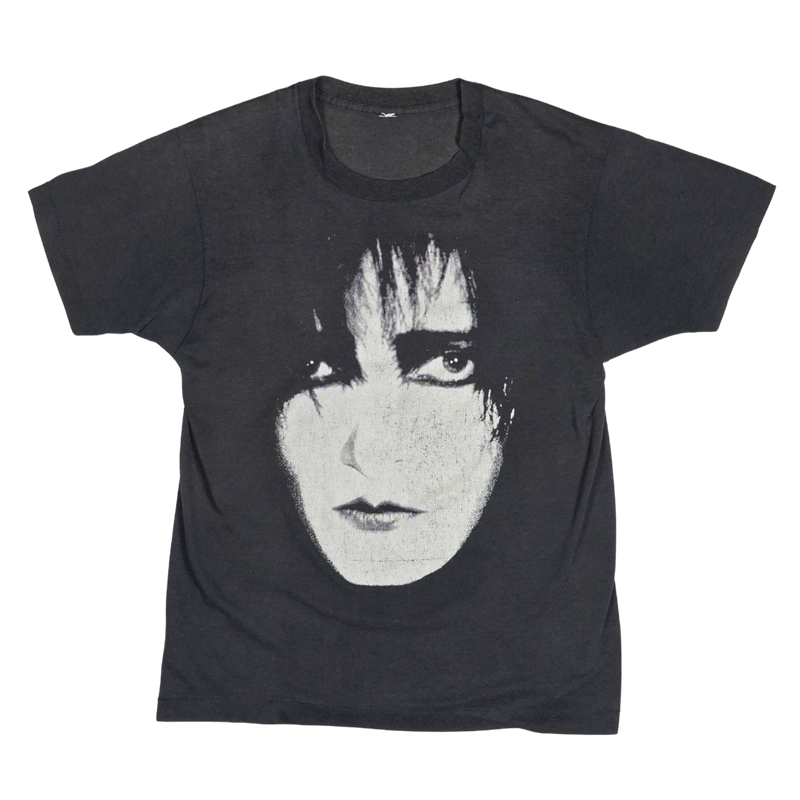 1990s Siouxsie and the Banshees Face Print Tee