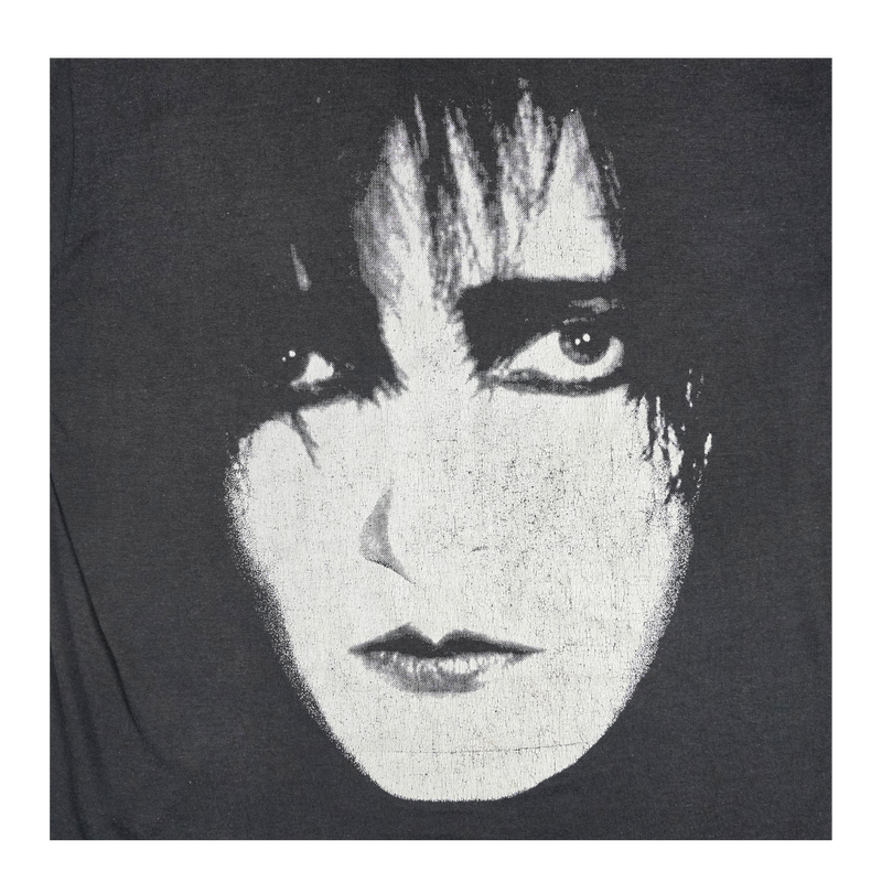 1990s Siouxsie and the Banshees Face Print Tee