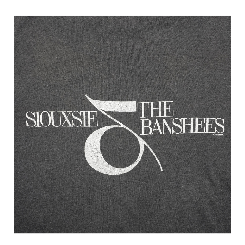 1990s Siouxsie and the Banshees Face Print Tee