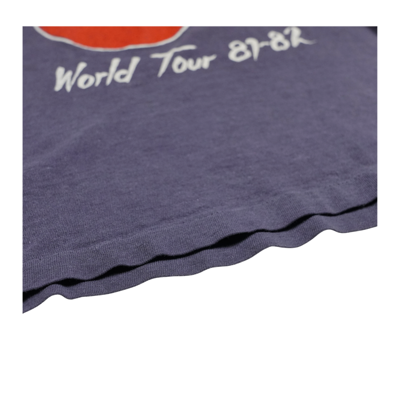 1981 Rolling Stones World Tour Tongue Logo Tee