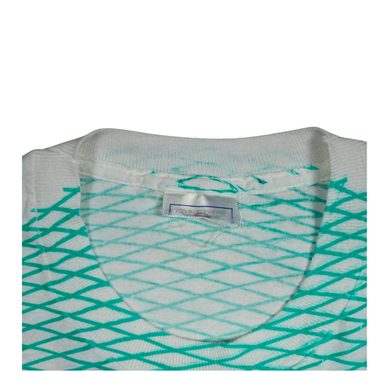 1990s RIU Palace Ibiza Dreamscape Grid Face Tee