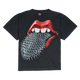 1990s Rock Eagle Spiked Tongue Lips Graphic Tee