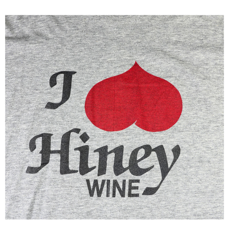 1980s RP Sportswear I Heart Hiney Wine Tee