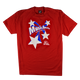 1990s Fruit of the Loom Music America Patriotic Stars Tee