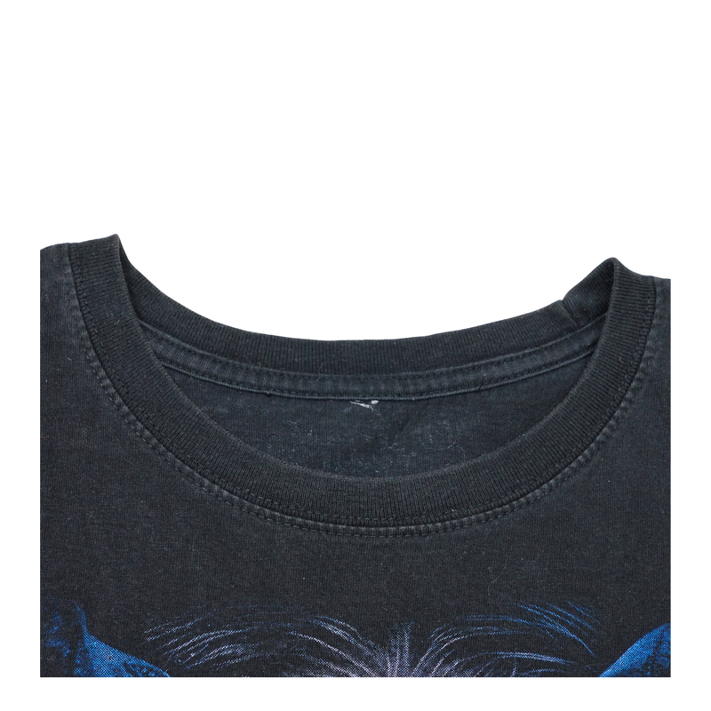 2003 Marilyn Manson Ripped Face Double Sided Tee