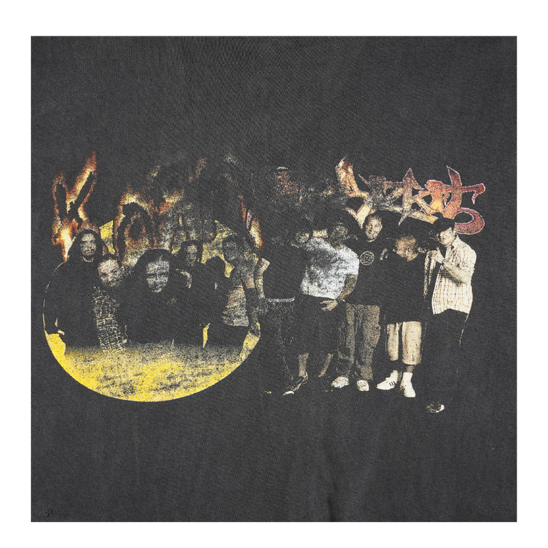 2000s Korn & Limp Bizkit Fire Collab Tour Tee