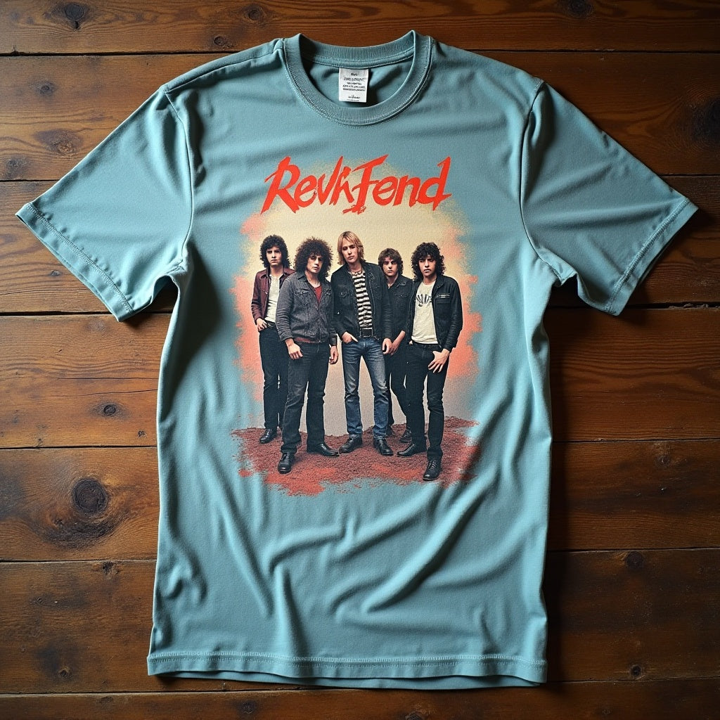 The Golden Era of Band Tees: A Look Back at the 80s