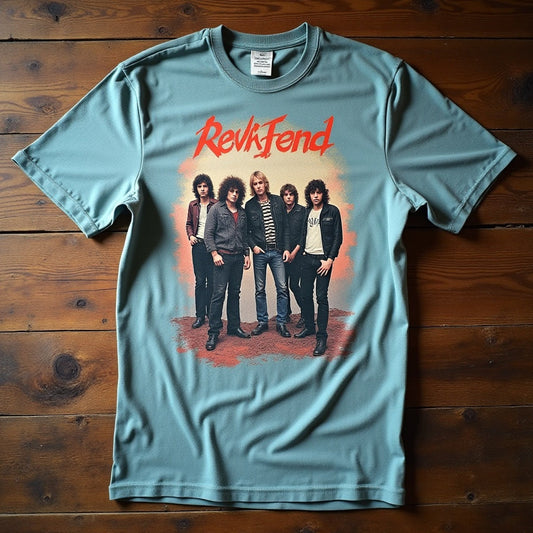 The Golden Era of Band Tees: A Look Back at the 80s