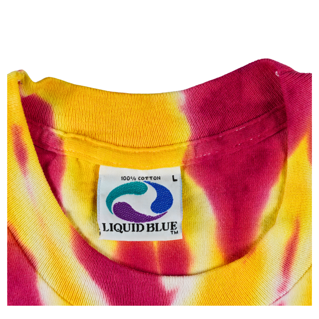 1992 Lithuania Basketball Skeleton Tee – Liquid Blue USA