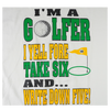 1990s Fruit of the Loom "I'm A Golfer" Funny Golf Tee