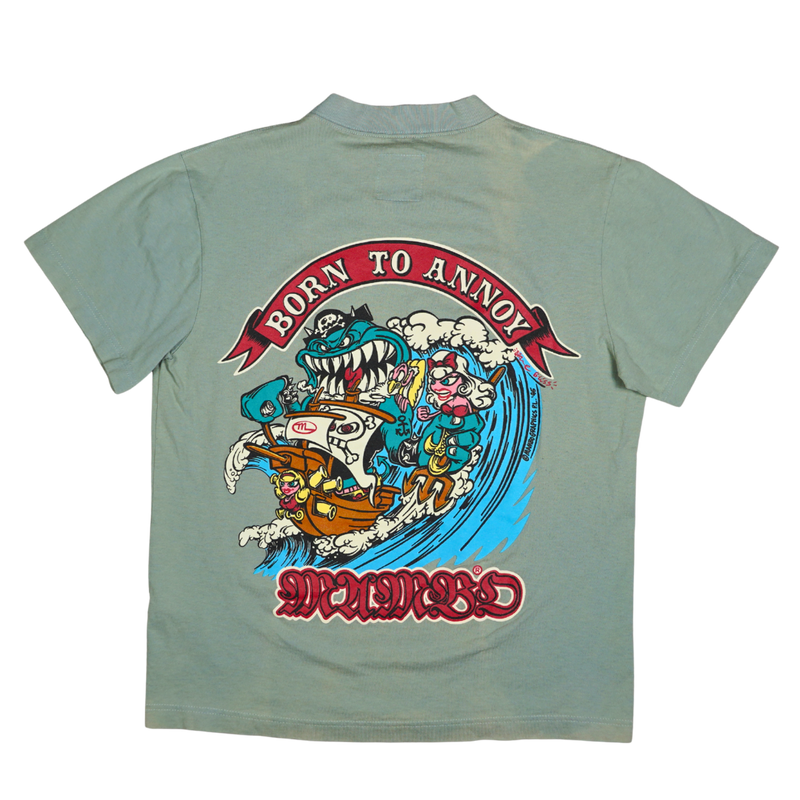 1990s Mambo Born to Annoy Surf Cartoon Tee