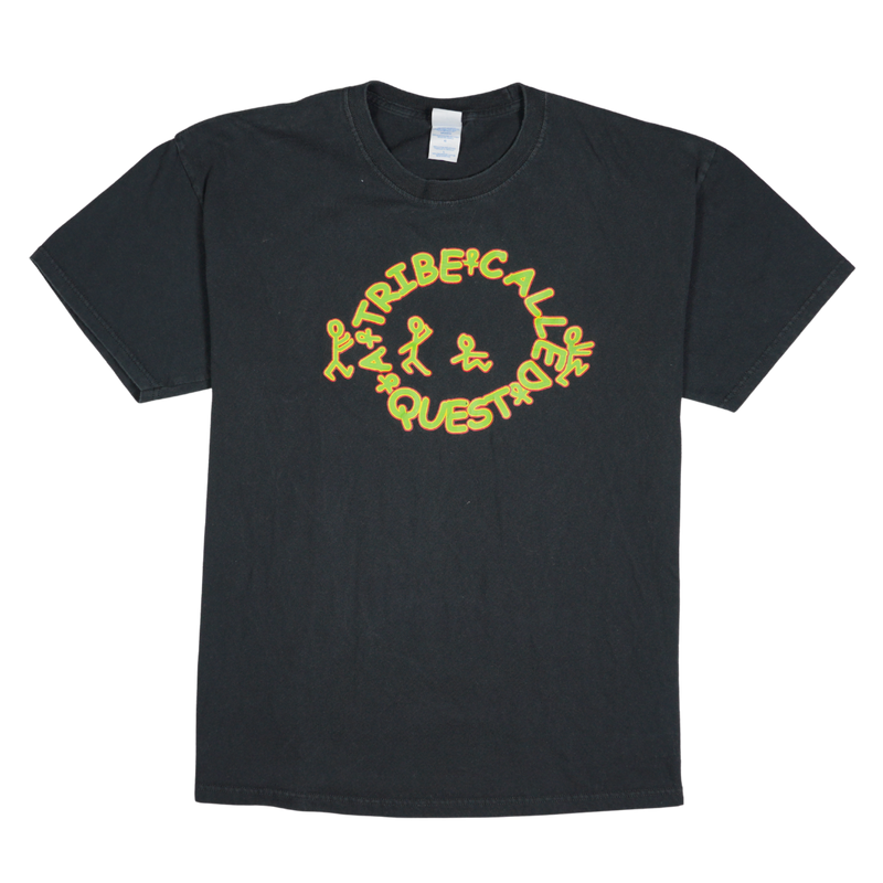 2000s A Tribe Called Quest Neon Logo Hip-Hop Tee