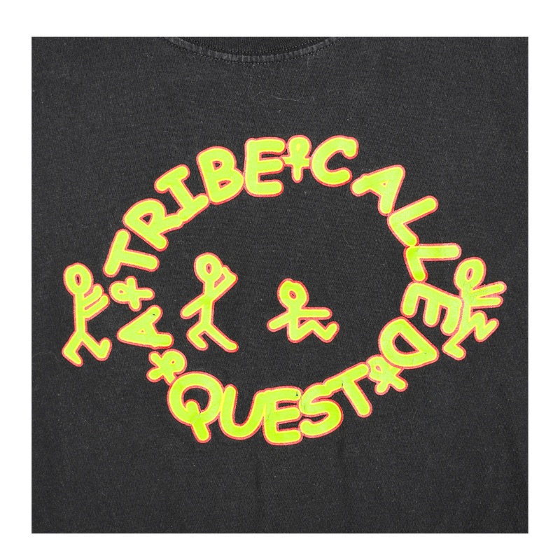 2000s A Tribe Called Quest Neon Logo Hip-Hop Tee