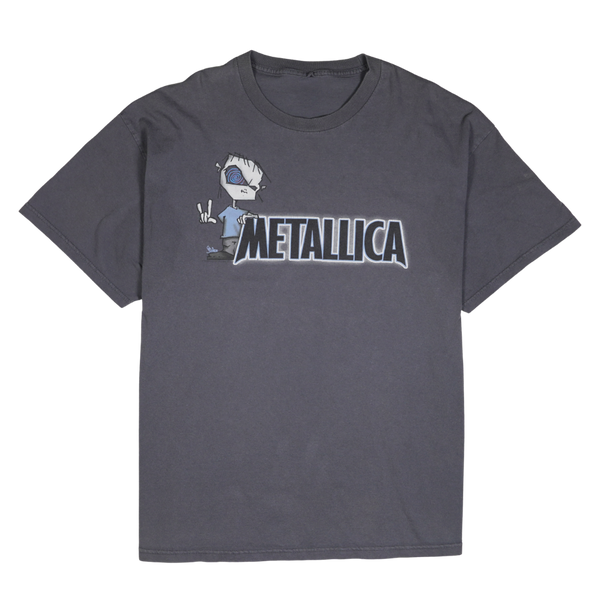 2000s Metallica Pushead Alien Cartoon Tee