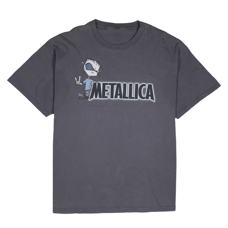 2000s Metallica Pushead Alien Cartoon Tee