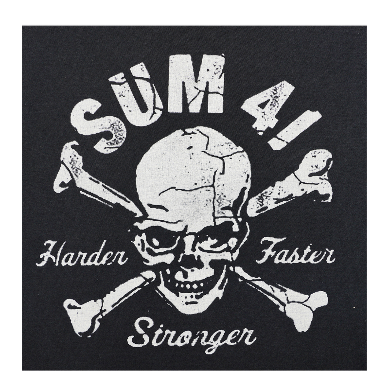 2000s Sum 41 Skull and Crossbones Tour Tee