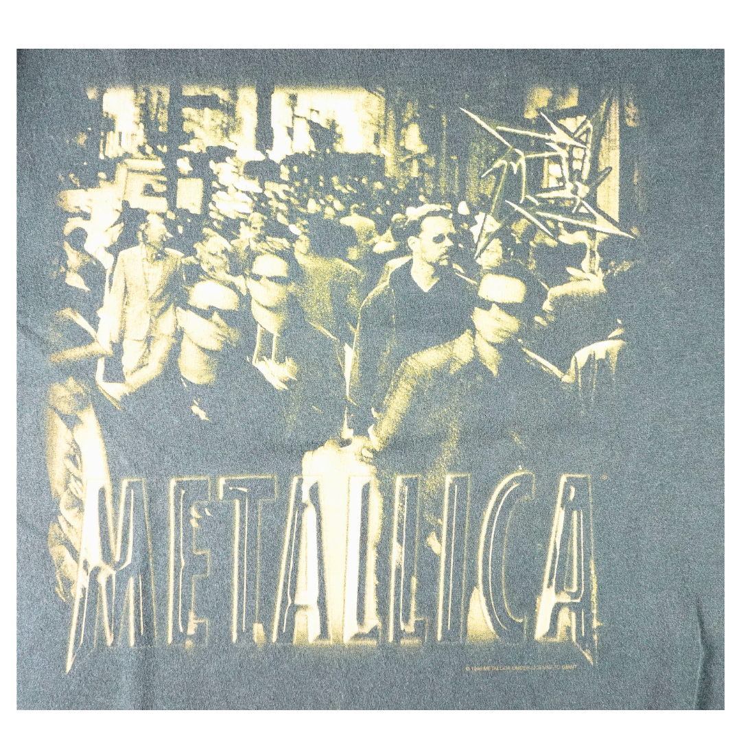 1996 Metallica Giant Tag Crowd Scene Tee
