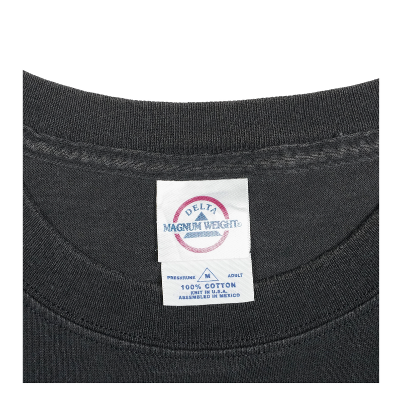 1990s Devil Pin-Up Olivia Bettie Page Style Graphic Tee