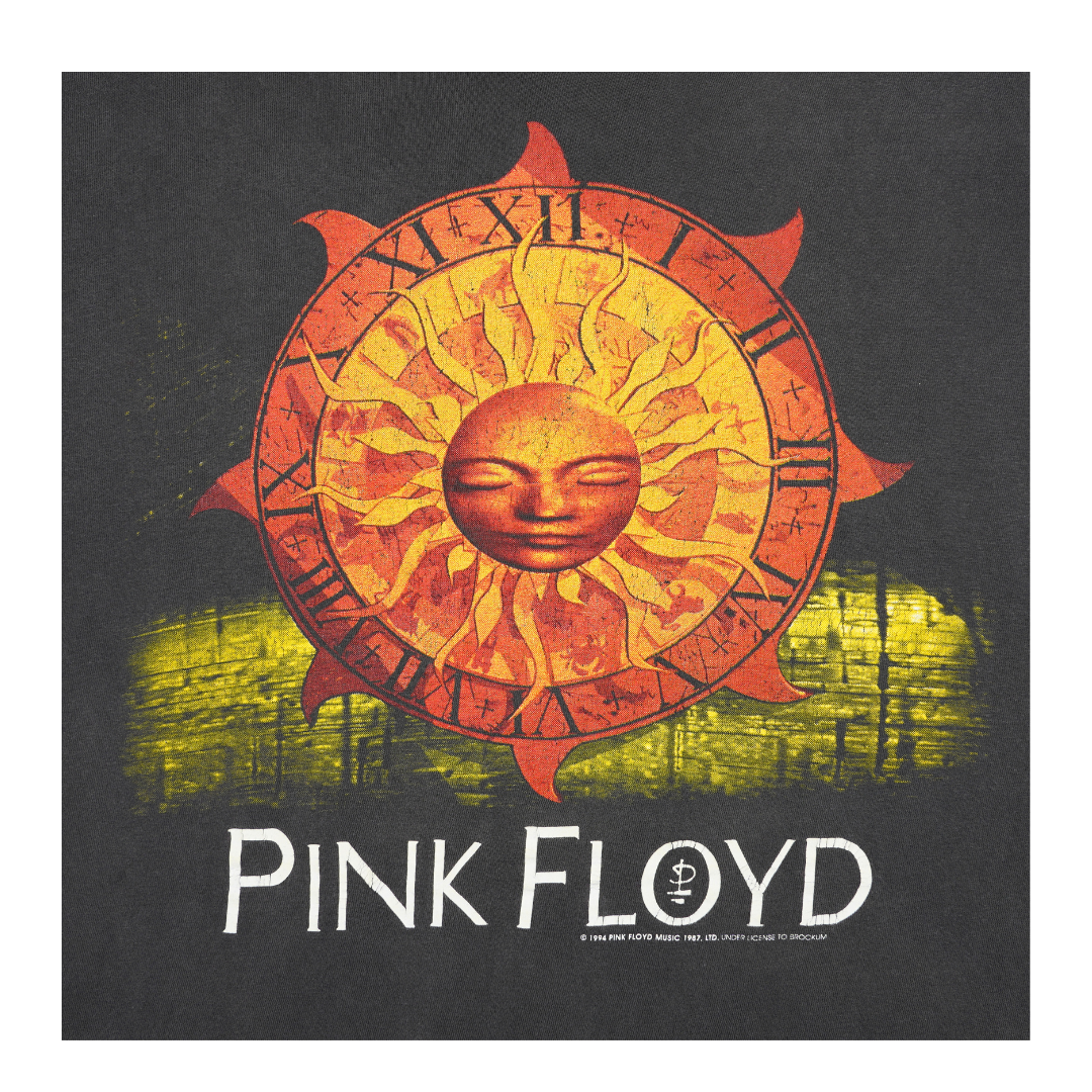 1990s Pink Floyd Sun & Clock North American Tour Tee