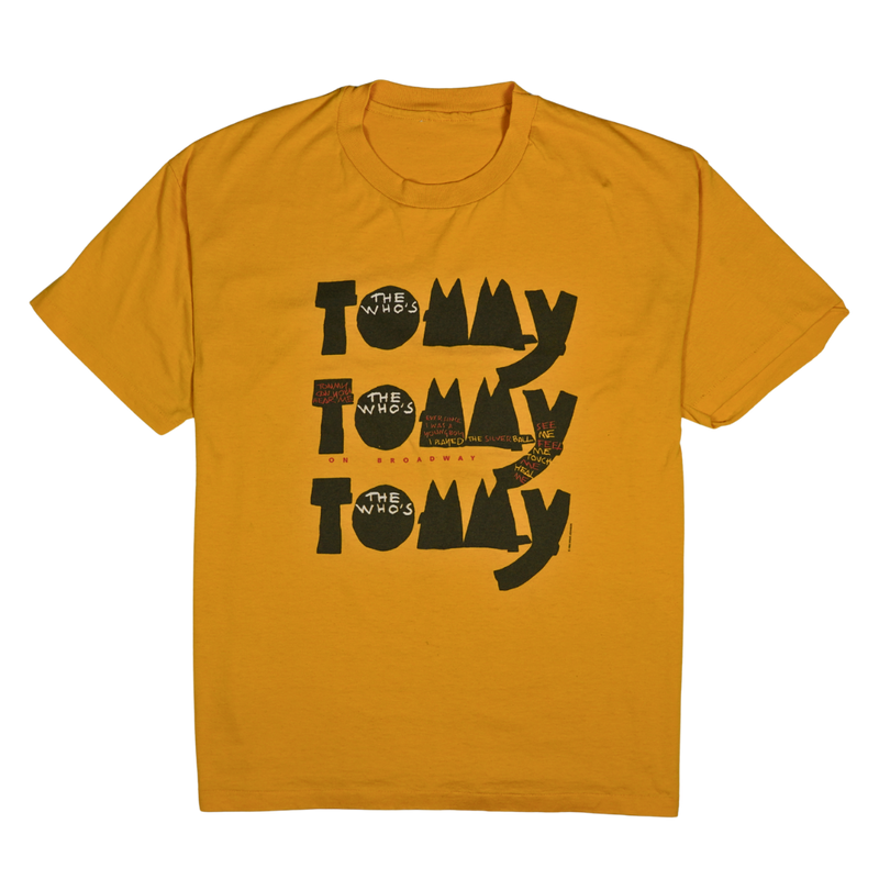 1990s The Who Tommy Broadway Musical Tee