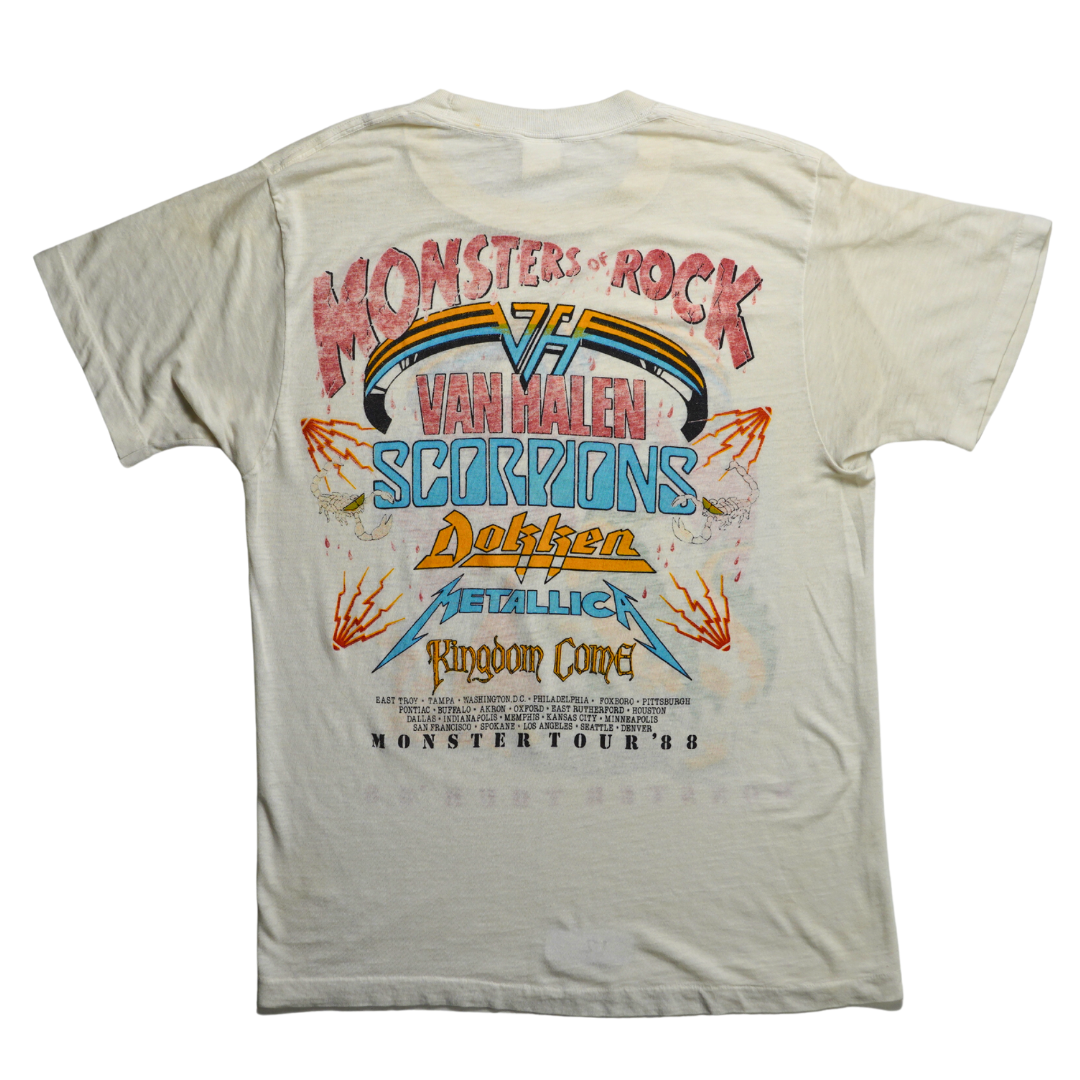 1988 Van Halen Monsters of Rock Tour Tee