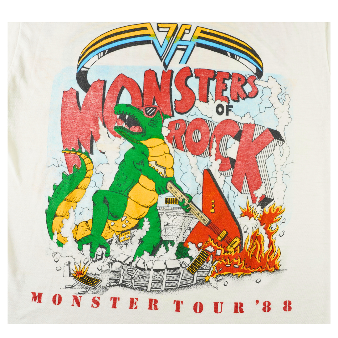 1988 Van Halen Monsters of Rock Tour Tee