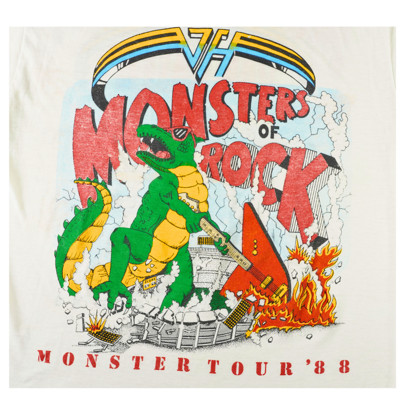 1988 Van Halen Monsters of Rock Tour Tee