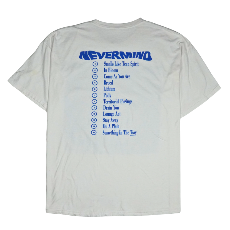 2002 Nirvana Nevermind Album Cover Promo Tee