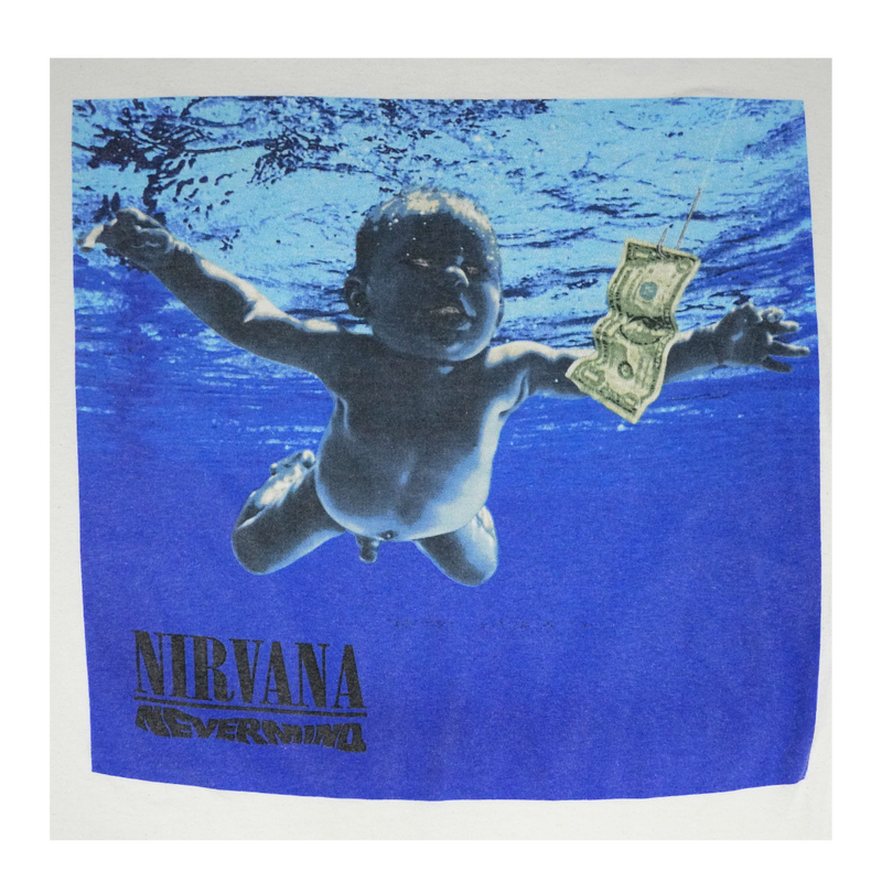 2002 Nirvana Nevermind Album Cover Promo Tee