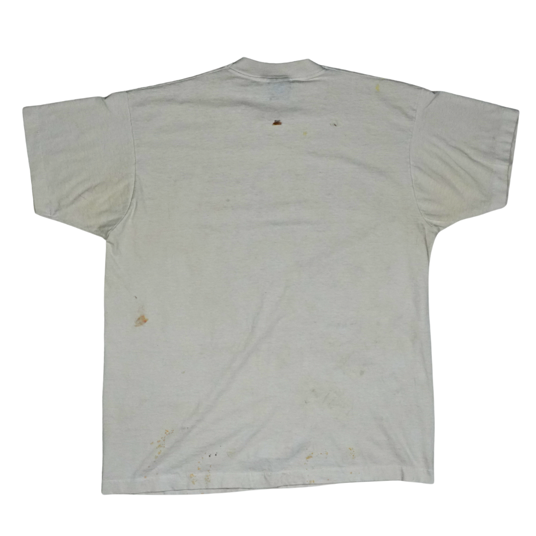 1989 Detroit Pistons NBA Champs Bad Boys Caricature Tee