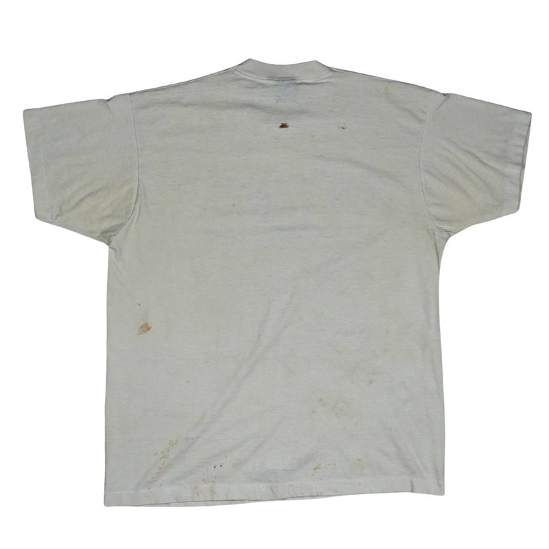 1989 Detroit Pistons NBA Champs Bad Boys Caricature Tee