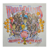 1989 Detroit Pistons NBA Champs Bad Boys Caricature Tee