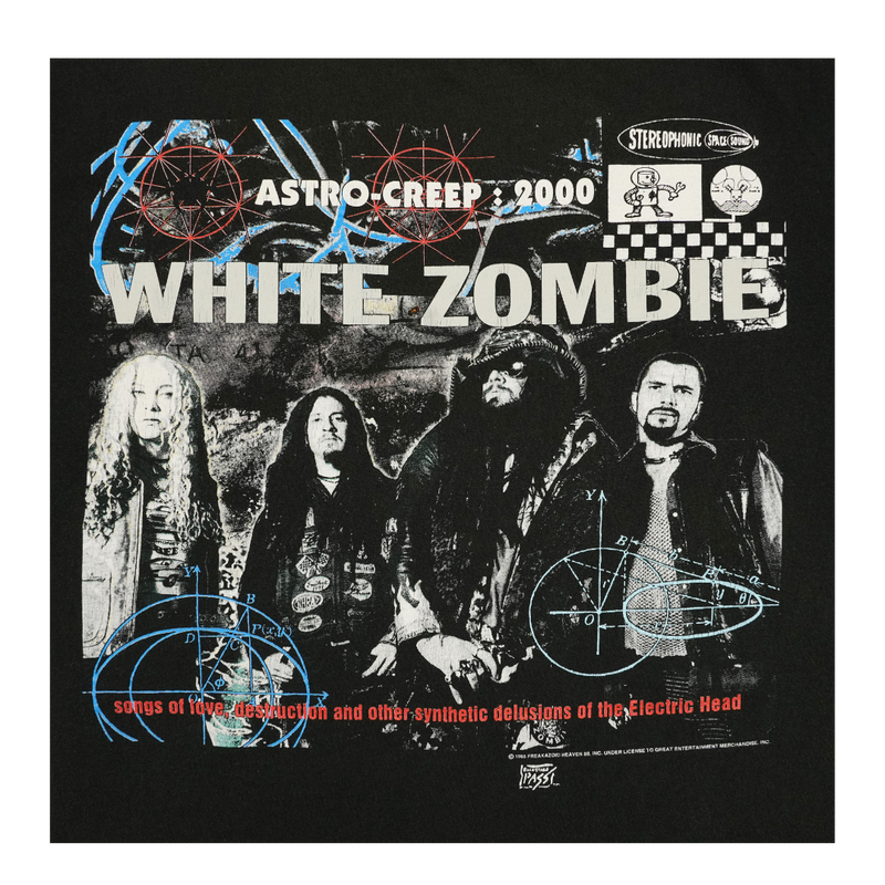 1990s White Zombie Astro-Creep 2000 Tour Tee