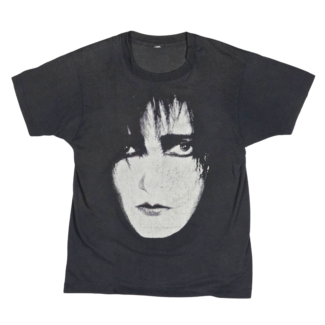 1990s Siouxsie and the Banshees Face Print Tee