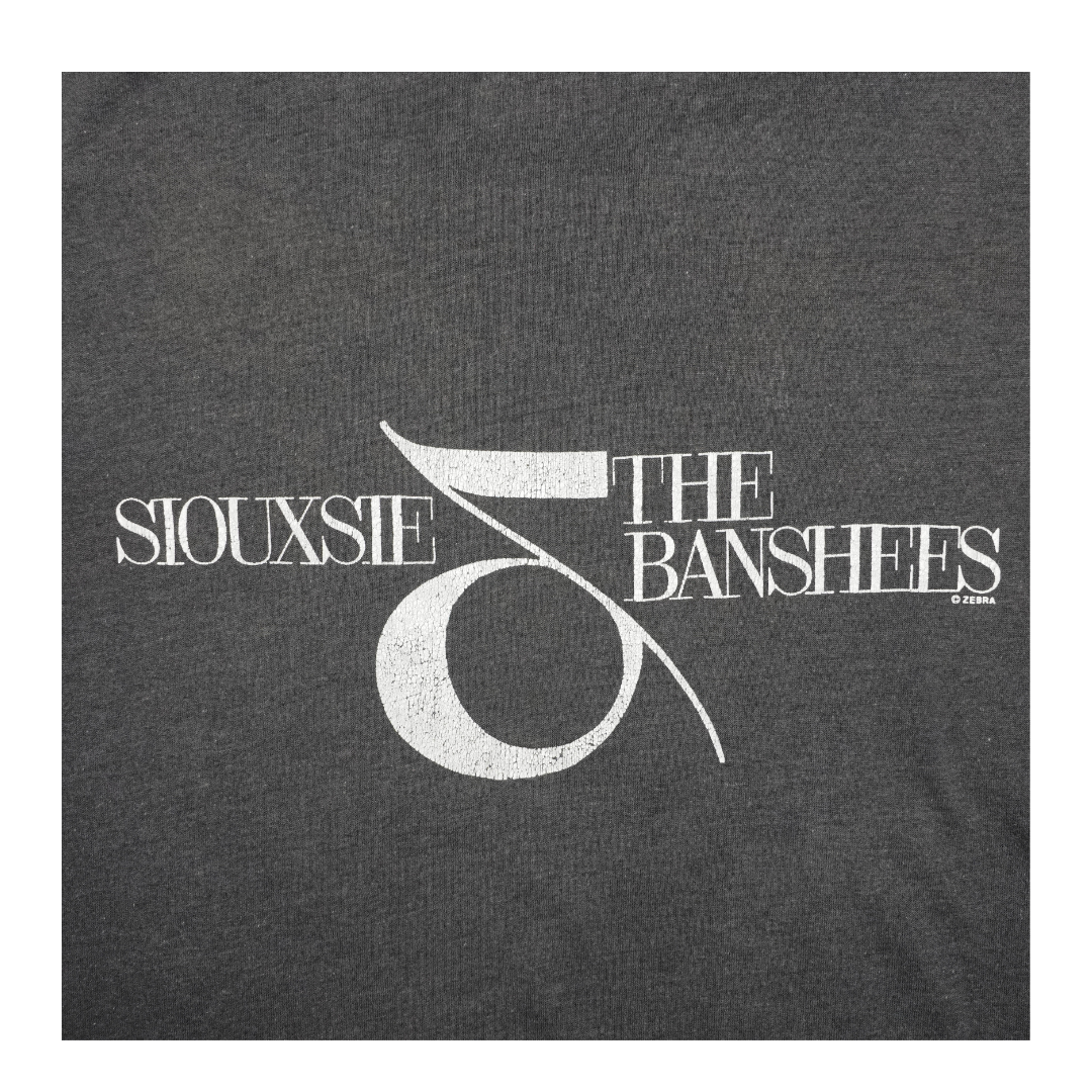 1990s Siouxsie and the Banshees Face Print Tee