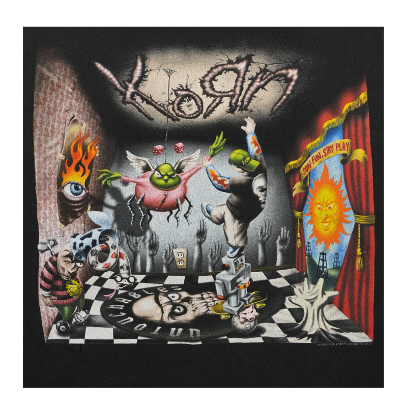2002 Korn Untouchables Album Art Tee
