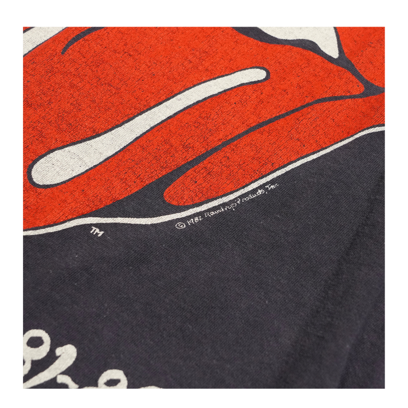 1981 Rolling Stones World Tour Tongue Logo Tee