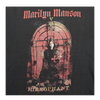 2000s Marilyn Manson Hierophant Gothic Print Tee