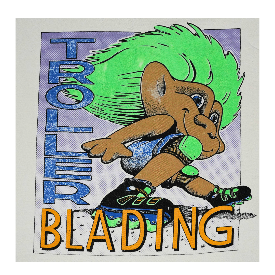 1990s Troll Rollerblading Graphic Tee