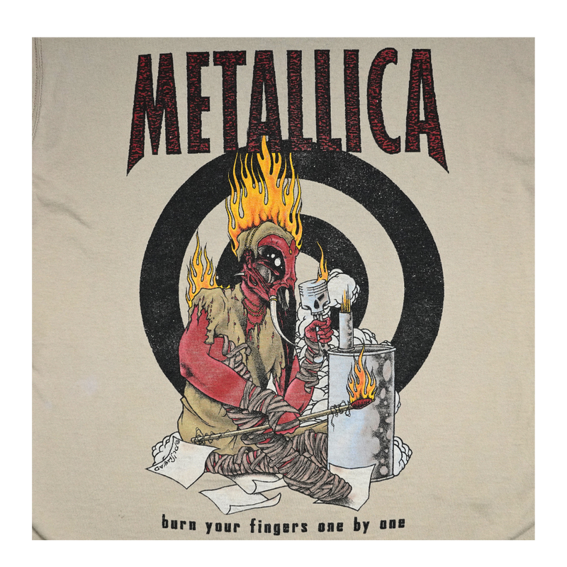 1997 Metallica Burn Your Fingers Tour Tee