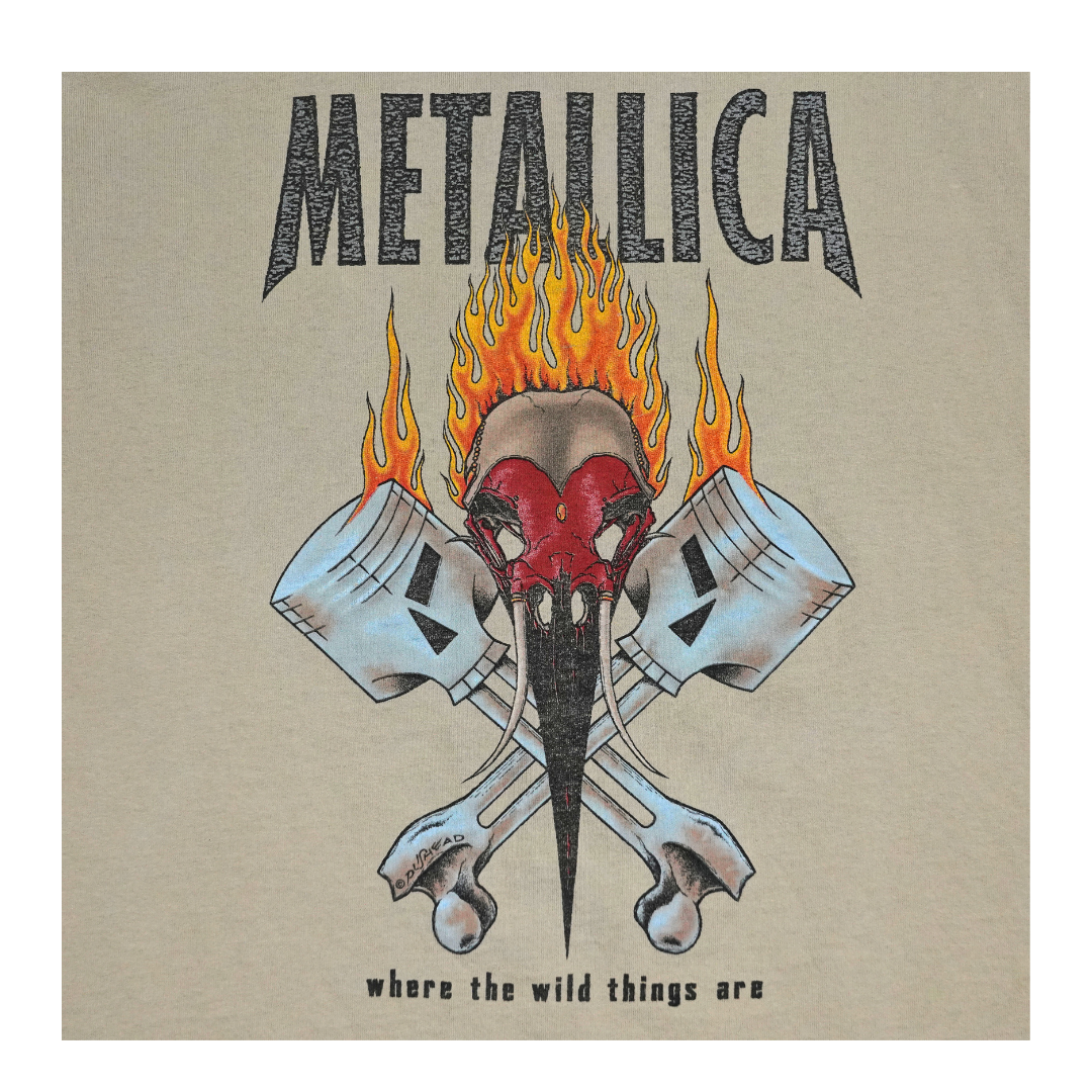 1997 Metallica Burn Your Fingers Tour Tee