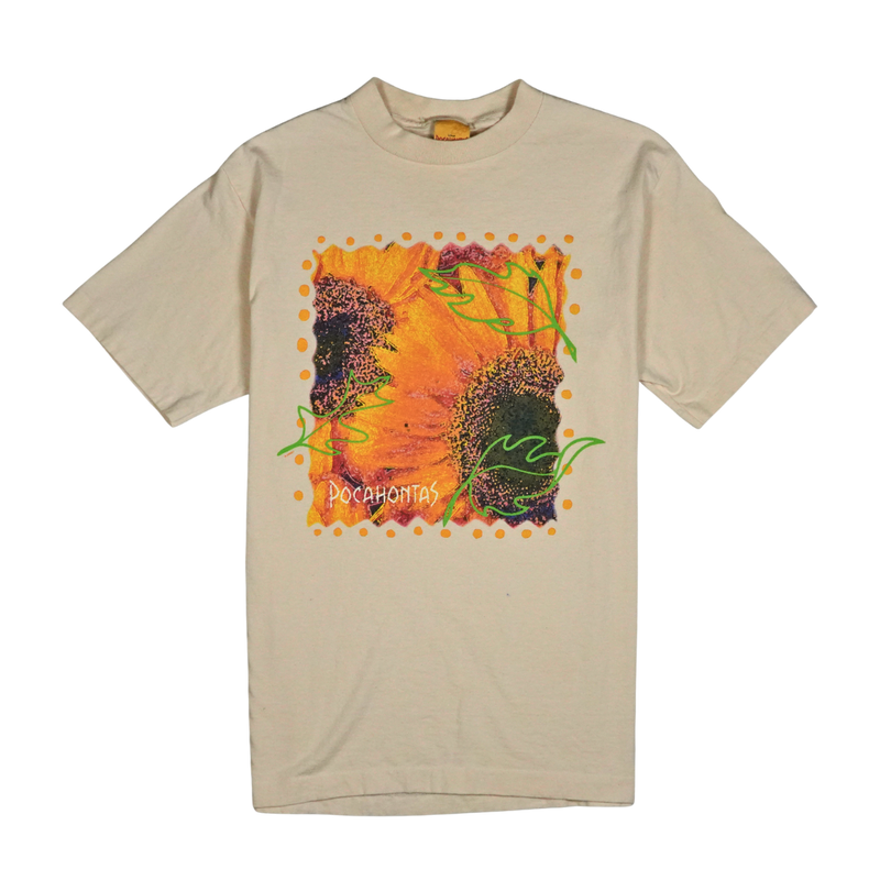 1990s Disney Pocahontas Sunflower Graphic Tee
