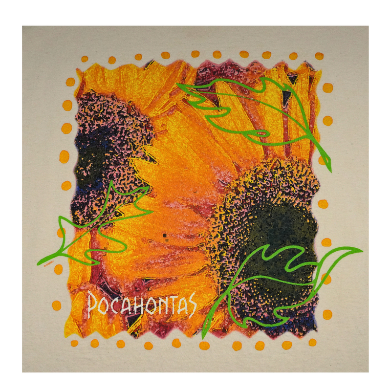 1990s Disney Pocahontas Sunflower Graphic Tee