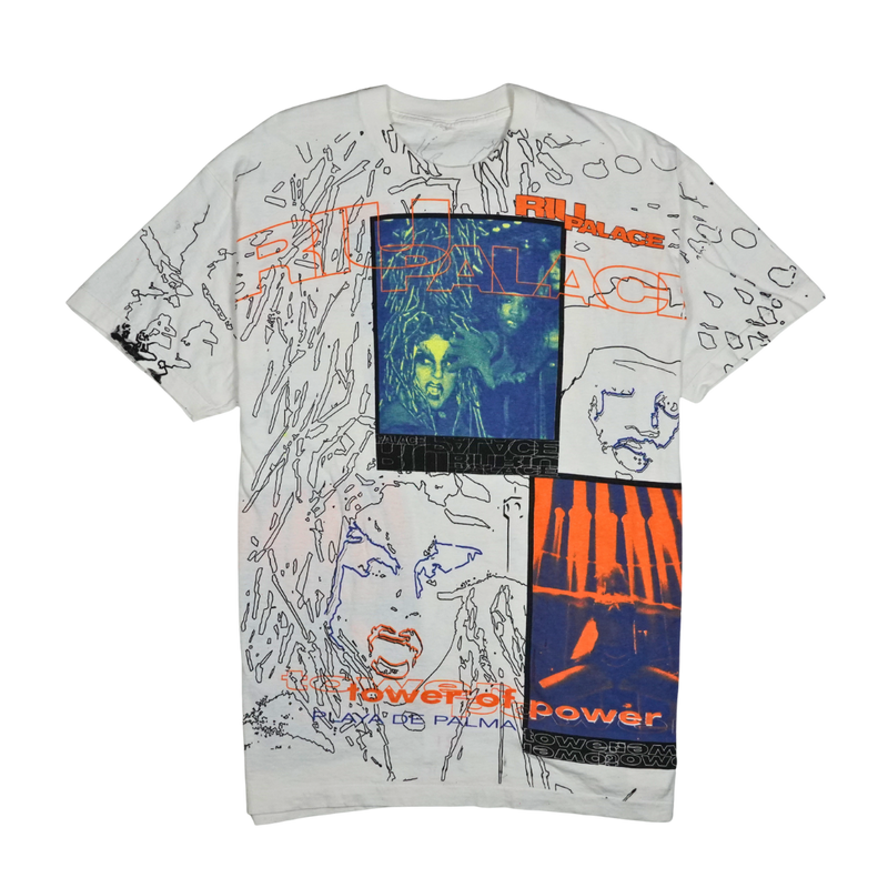 1990s Palace Riu Tower of Power Graphic Tee