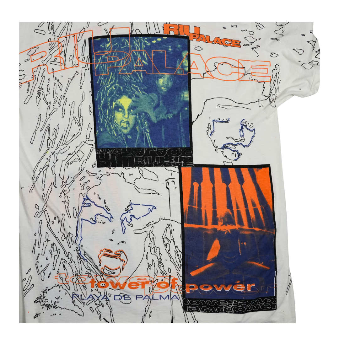 1990s Palace Riu Tower of Power Graphic Tee