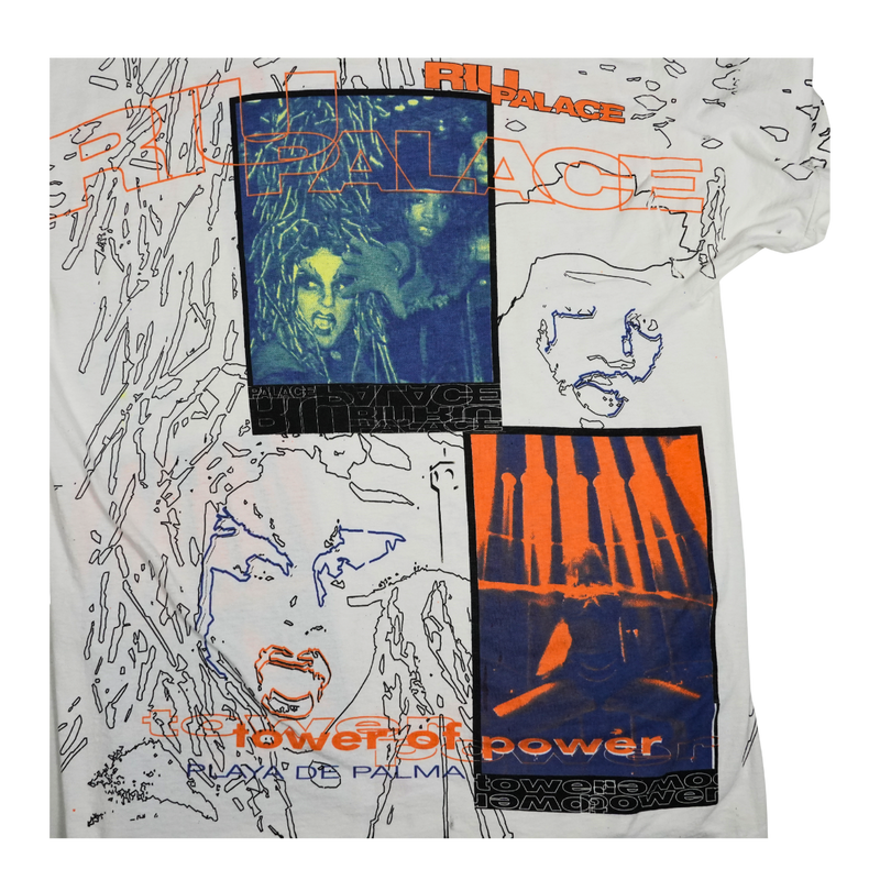 1990s Palace Riu Tower of Power Graphic Tee