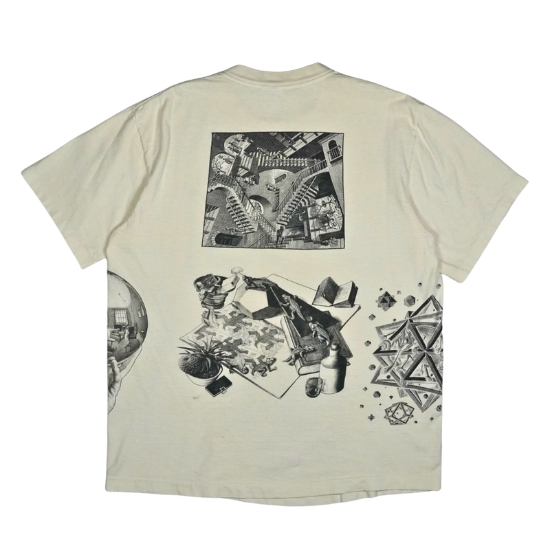 1991 Andazia M.C. Escher Graphic Art Tee