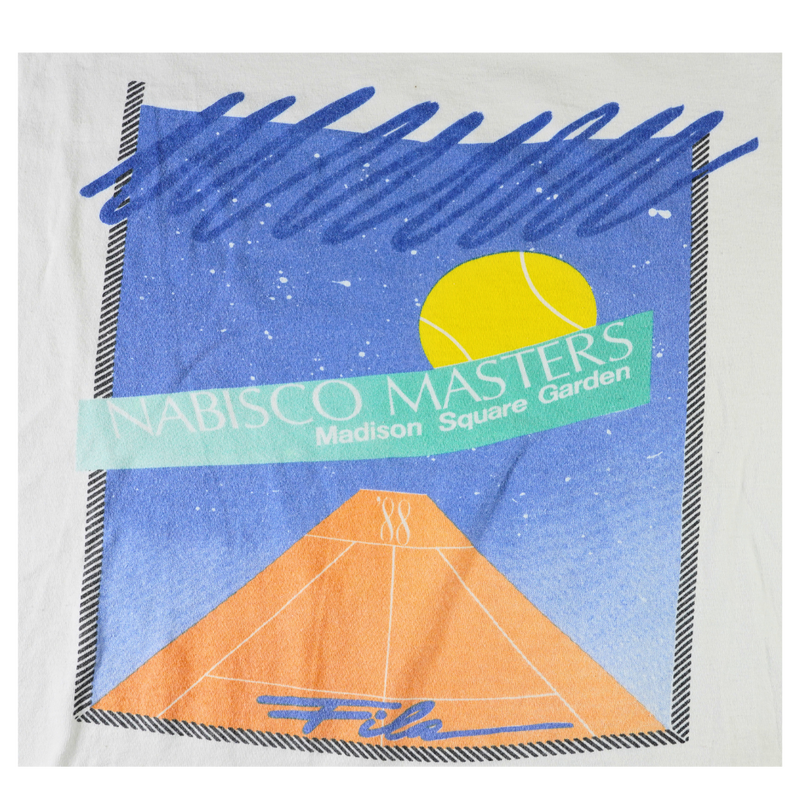 1988 Fila Nabisco Masters Madison Square Garden Tee